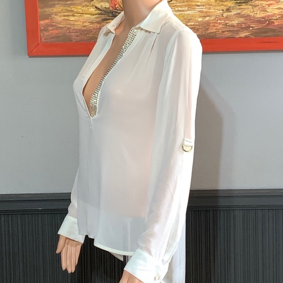 Jennifer Lopez Blouse SZ - XS - Picture 2 of 5